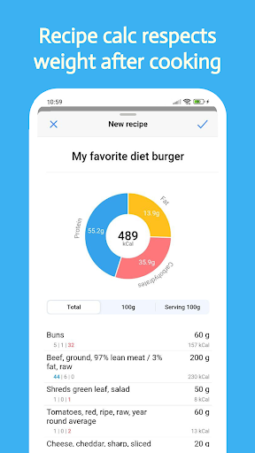 Calorie Counter・Planner・EatFit PC版