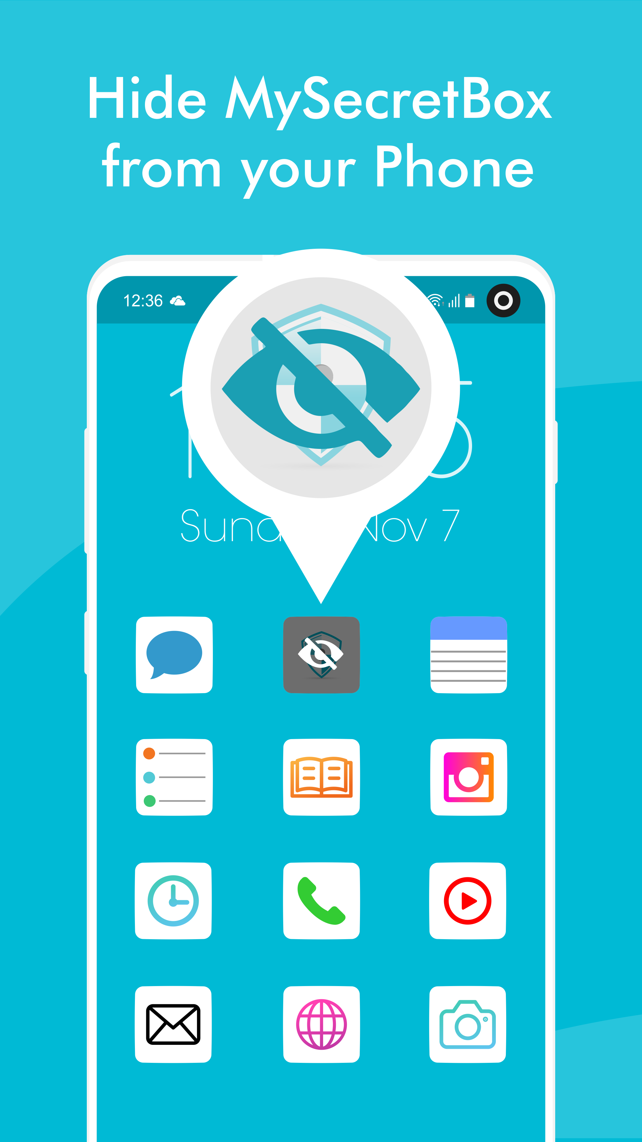 My SecretBox الحاسوب