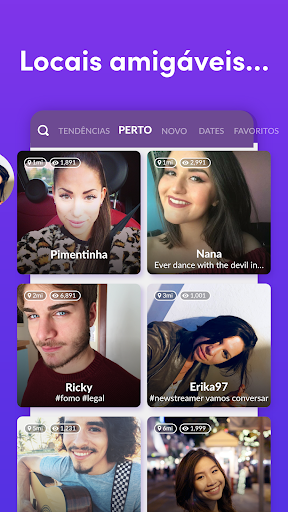 MeetMe: Veja, Converse e Conheça Pessoas Ao Vivo! para PC