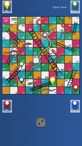 komputer Snake and Ladder-Sap Sidi Game