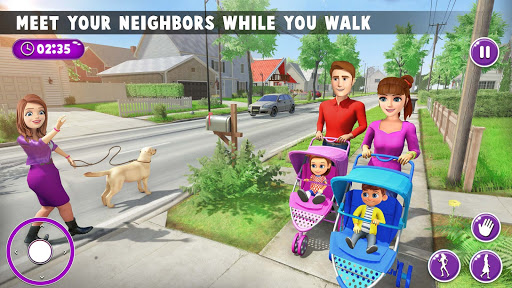 Virtual Mother Twins Baby PC
