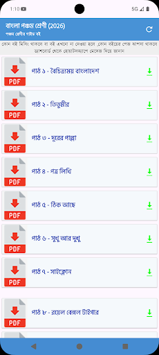 পঞ্চম শ্রেণীর গাইড বই ২০২৬ পিসি