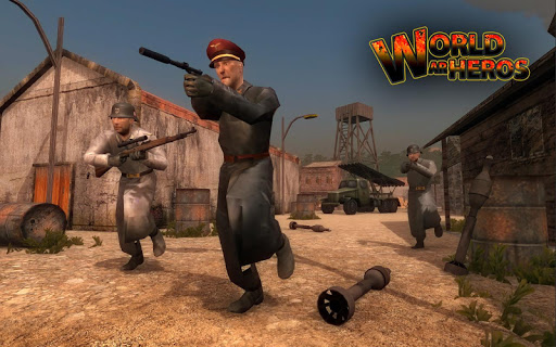komputer World War FPS Shooting Game