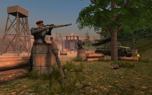 komputer World War FPS Shooting Game