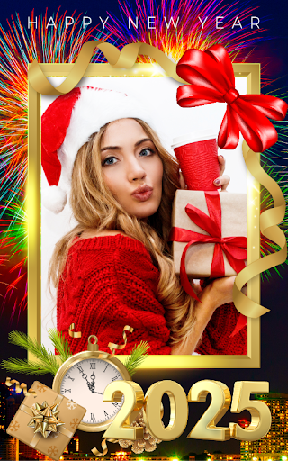 New Year Photo Frame 2025 PC