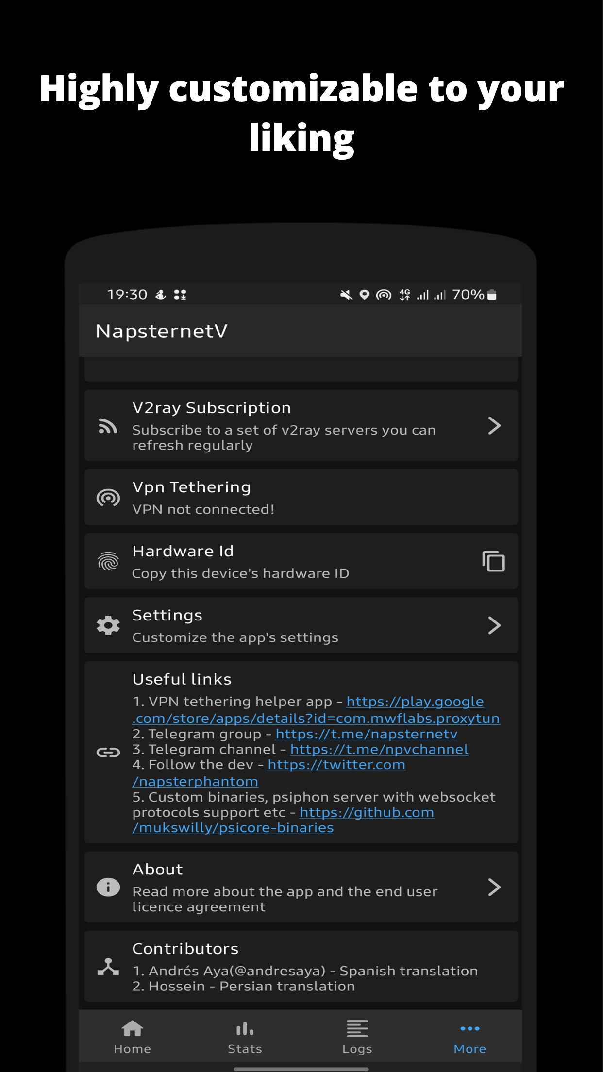 NapsternetV V2ray/Psiphon/SSH PC
