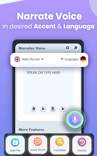 Narrator Voice Text-to-Speech پی سی