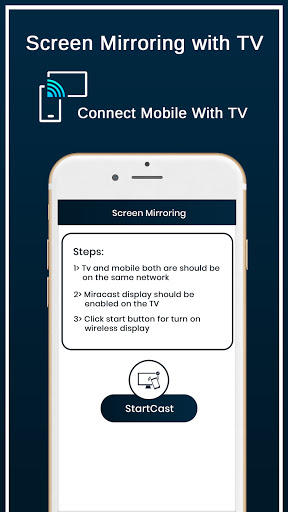 Screen Mirroring with TV PC