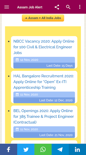 Assam Job Alert PC