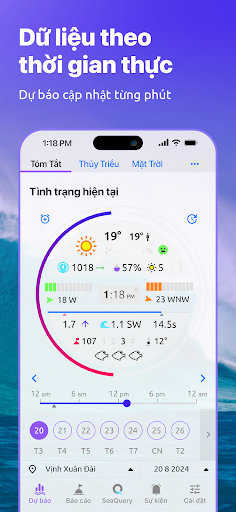 Nautide: Thủy triều, Gió, Sóng PC