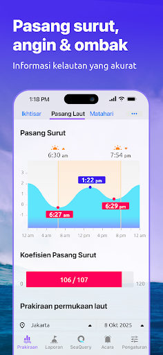 Nautide: Pasang, Angin, Ombak+ PC