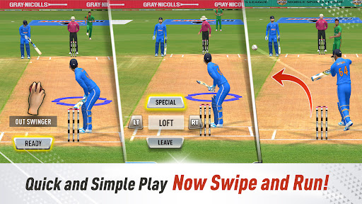 Real Cricket Swipe PC