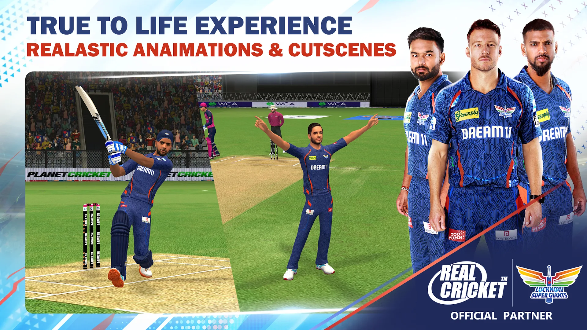 Real Cricket Swipe PC