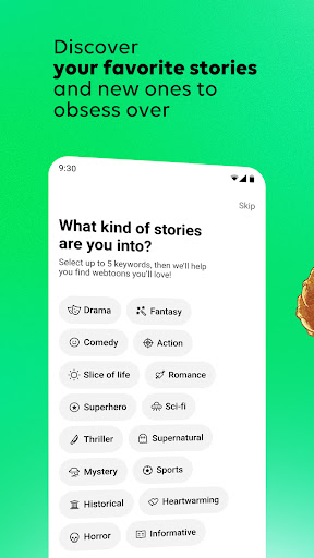 WEBTOON: Manga, Comics, Manhwa PC