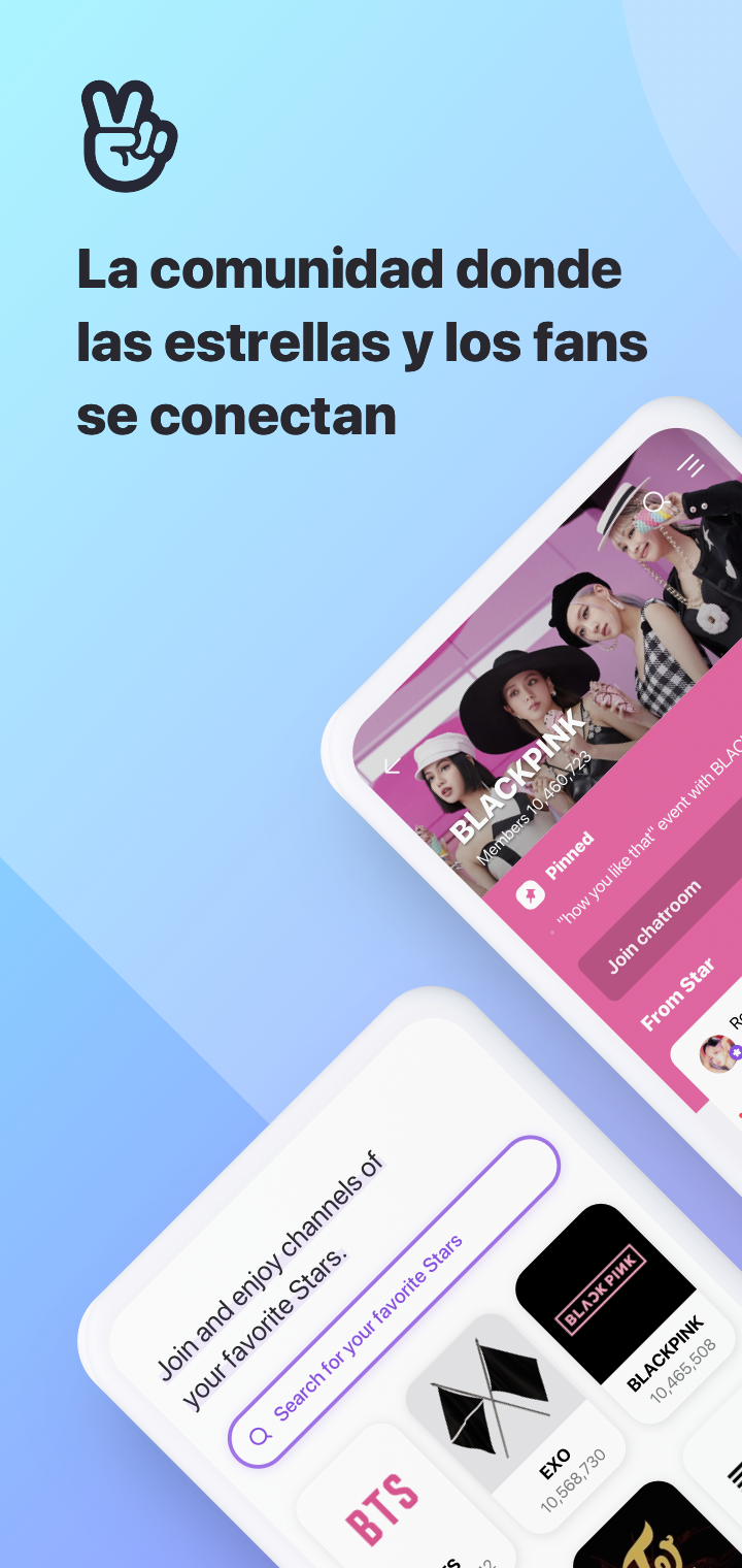 V LIVE, Aplicación Global de Estrellas en Vivo PC