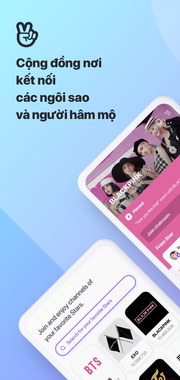 V LIVE ứng dụng Global Star Live PC