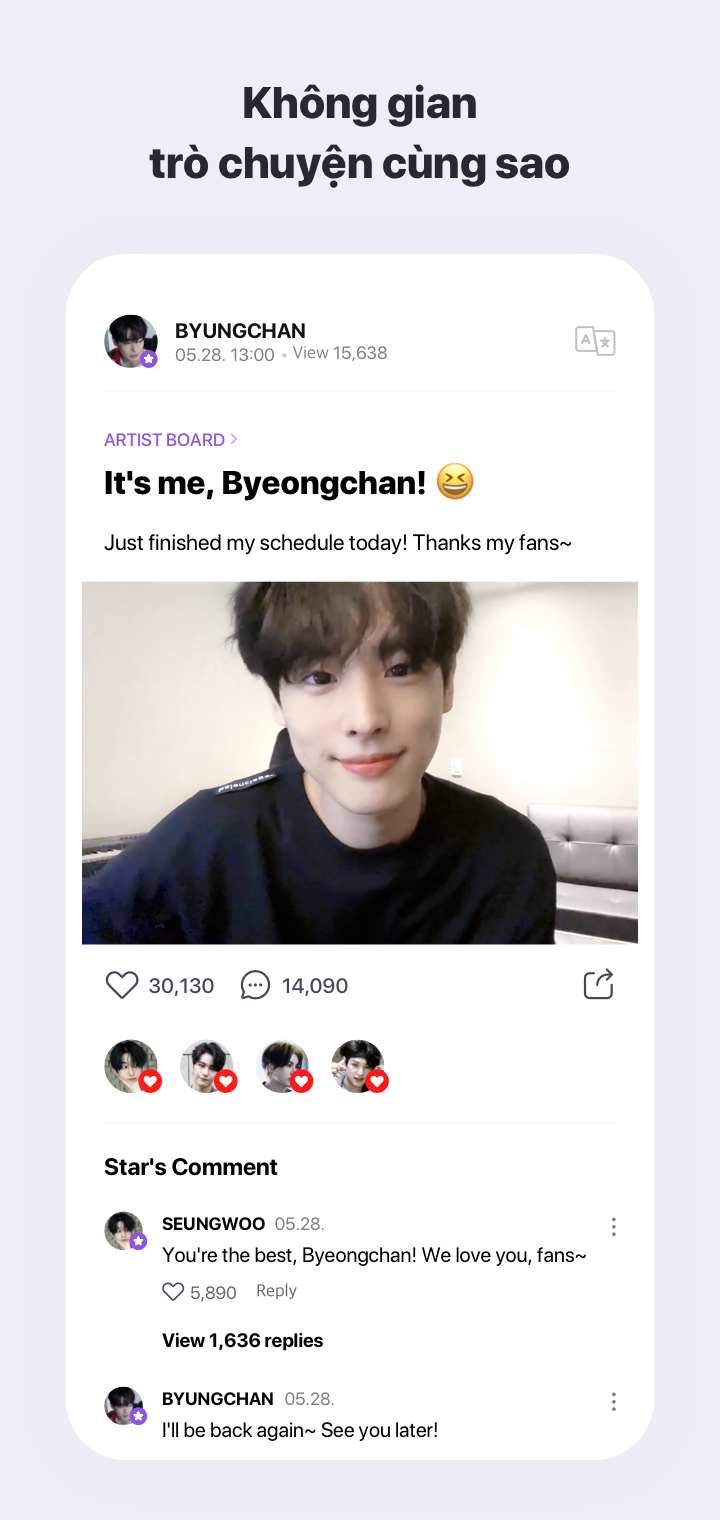 V LIVE ứng dụng Global Star Live PC