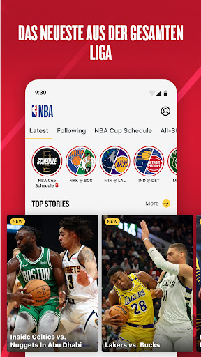 NBA: Live-Spiele & Spielstände PC