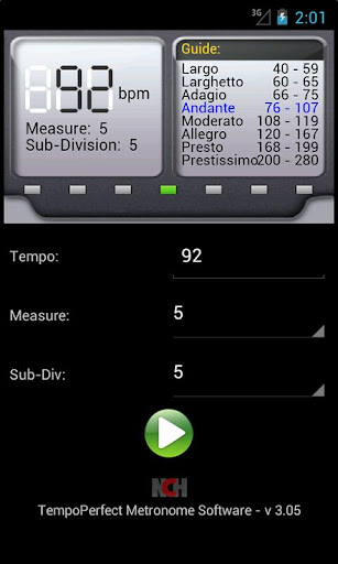 TempoPerfect Metronome PC版