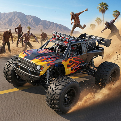 Battle Racer : zombie island পিসি