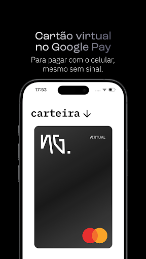 NG.CASH - conta, cartão e pix para PC