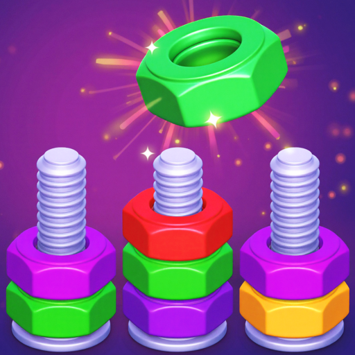 Neon Sort: Nut & Bolt 3D PC