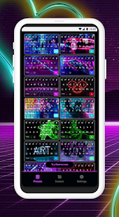 Neon Custom Keyboard