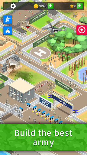 Idle Army Base: Tycoon Game PC