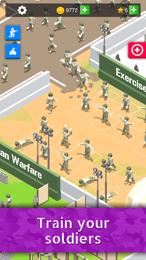 Idle Army Base: Tycoon Game PC