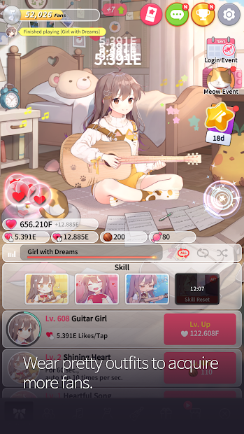 Guitar Girl : Relaxing Music Game PC