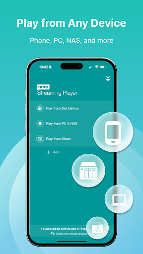 TV Cast: Nero Streaming Player PC