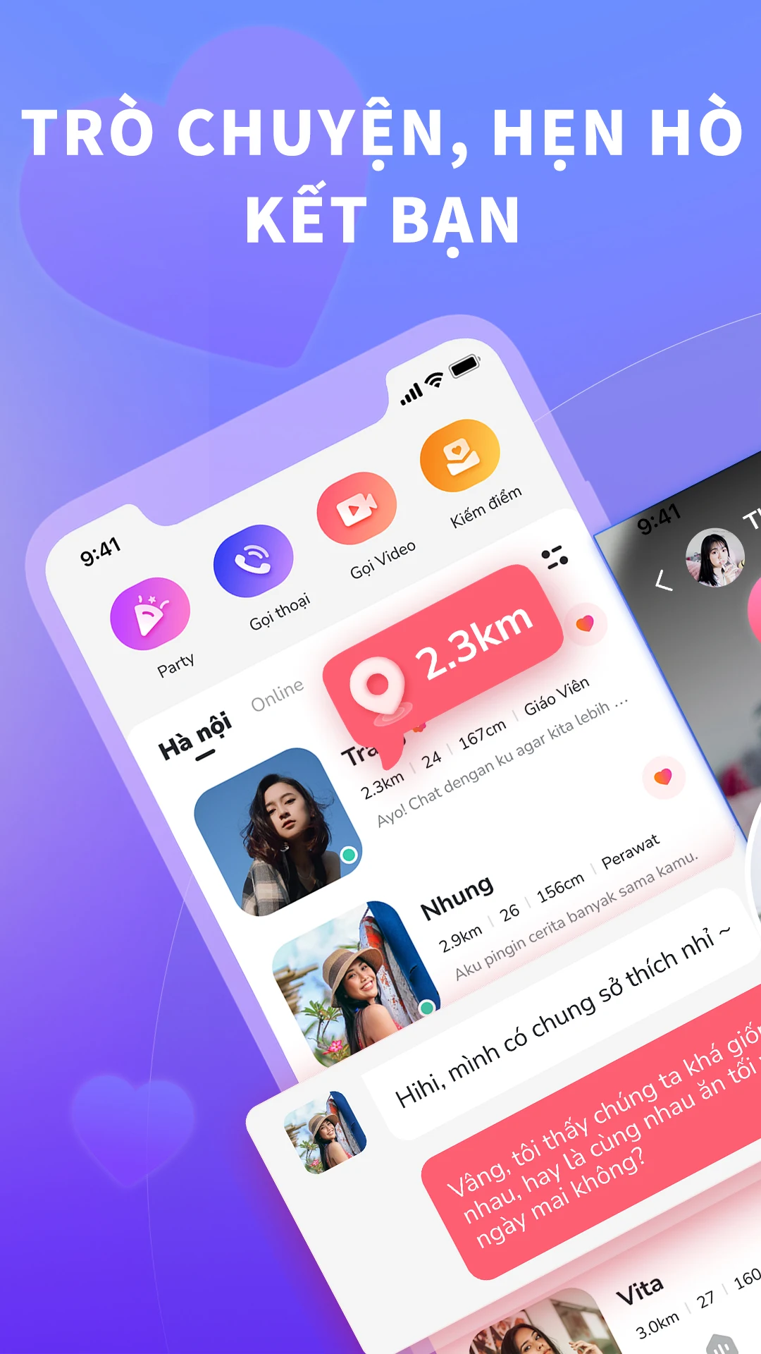 Heat Up - Chat và Thêm Bạn Mới PC