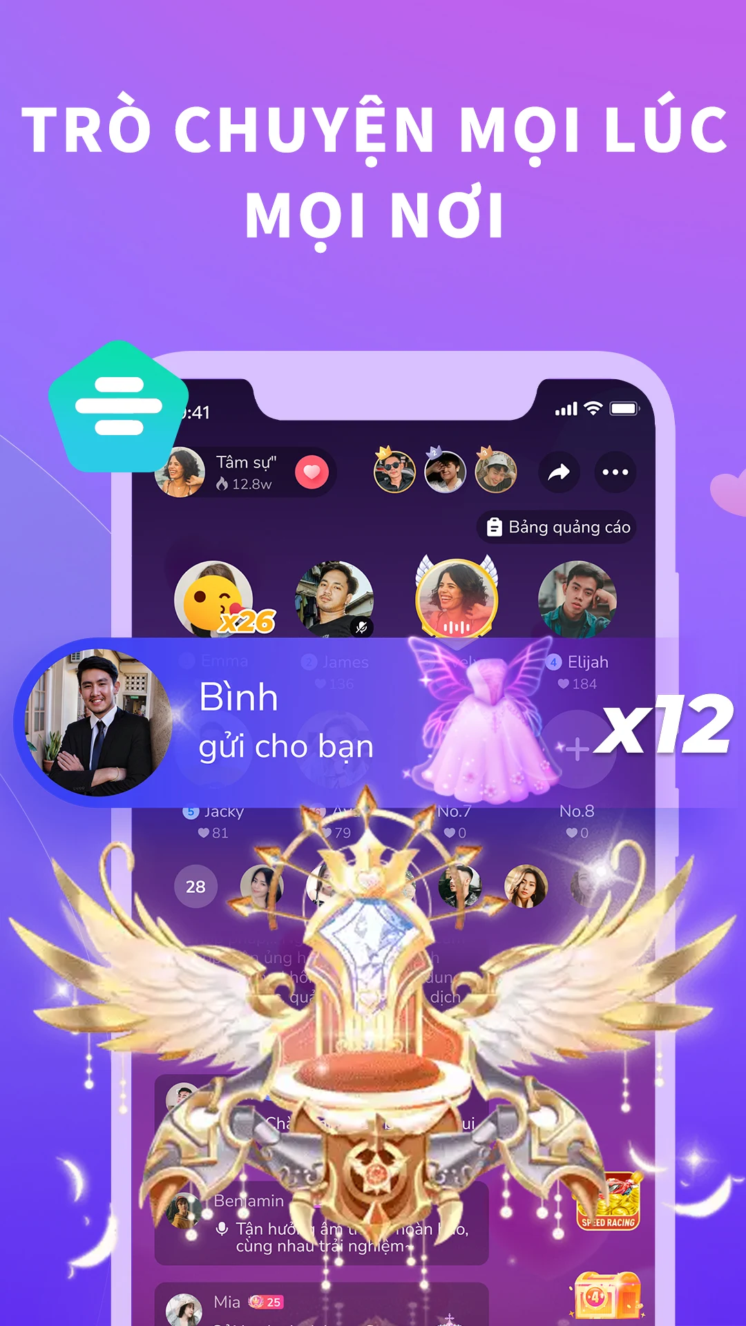 Heat Up - Chat và Thêm Bạn Mới PC