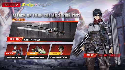 Blood Strike Max  x  AoT