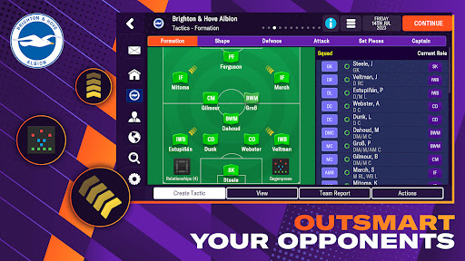 komputer Football Manager 2024 Mobile