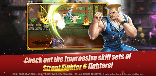 The King of Fighters ALLSTAR x Street Fighter V collaboration pre