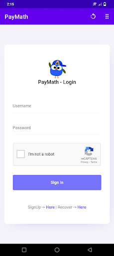 PayMath - Online Program PC