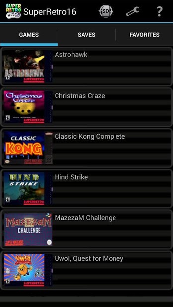 SuperRetro16 (SNES emulador) para PC