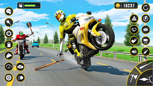 Moto Attack Race Motorradspiel