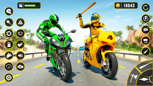 Moto Attack Race Motorradspiel