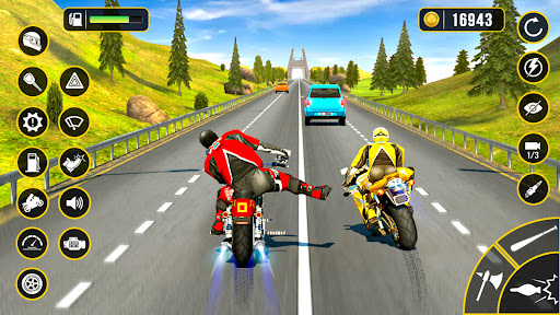 Moto Attack Race Motorradspiel