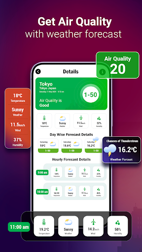 Air Quality Monitor & Weather. PC版