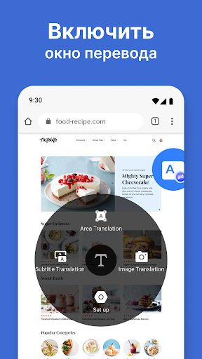 Перевод экрана・Фото переводчик ПК