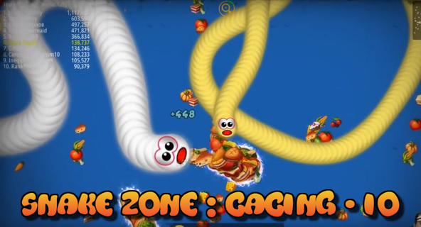 Snake Zone : Cacing Worm-io