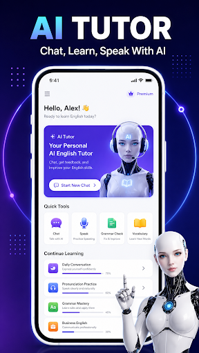 Aiva AI: English Speak Tutor পিসি
