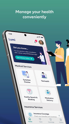 Lumi by Nextcare الحاسوب