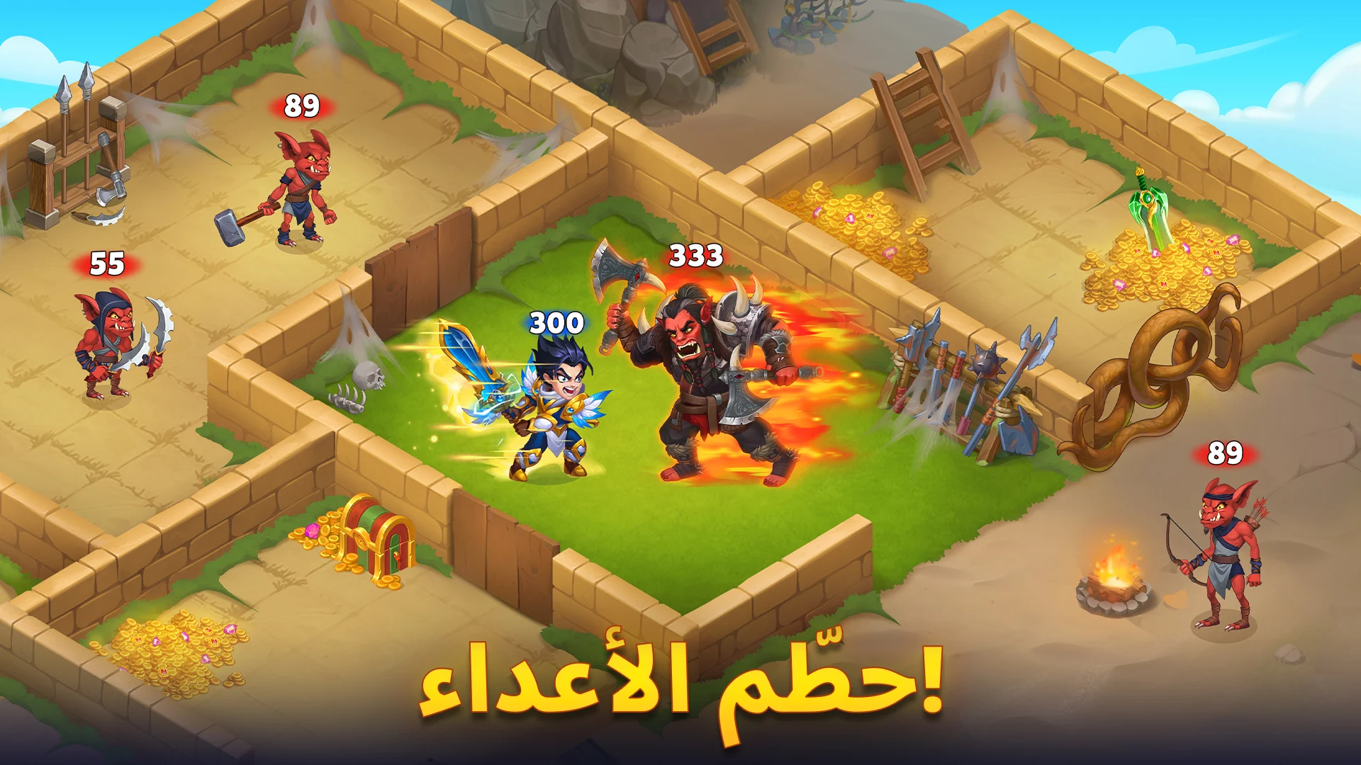 Hero Wars الحاسوب