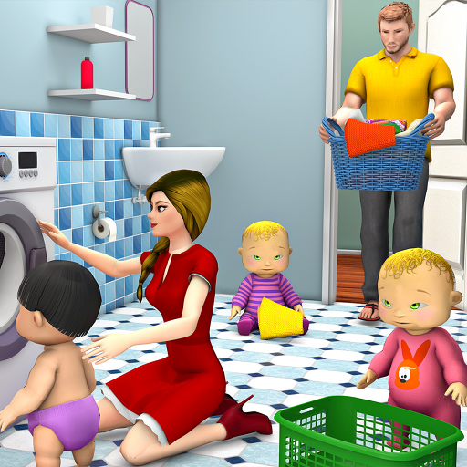 Mother Games 3D: Triplet Baby PC