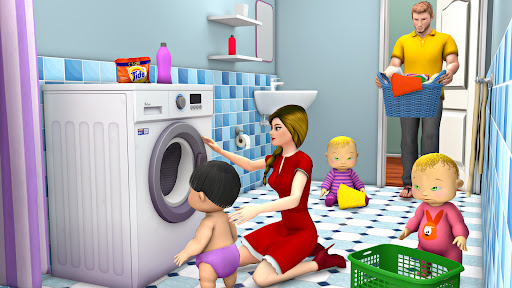 Mother Games 3D: Triplet Baby PC