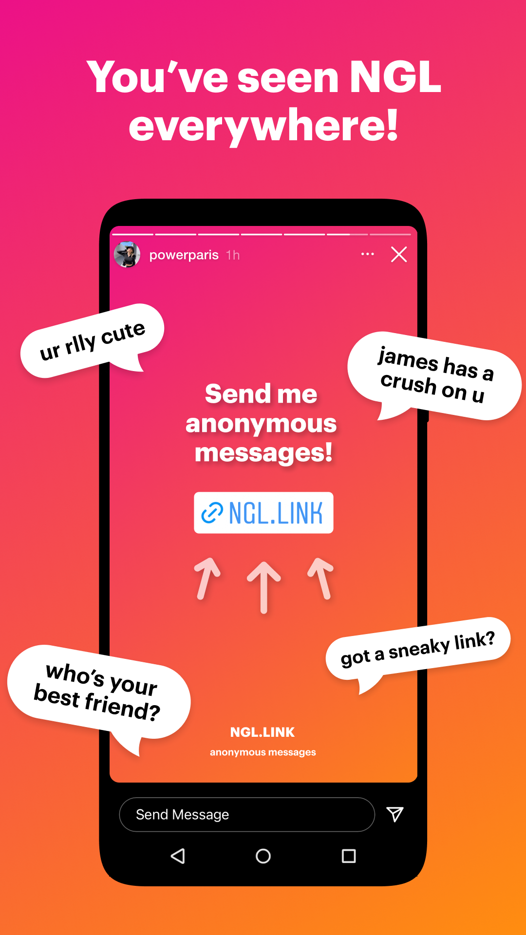 NGL: anonymous q&a para PC